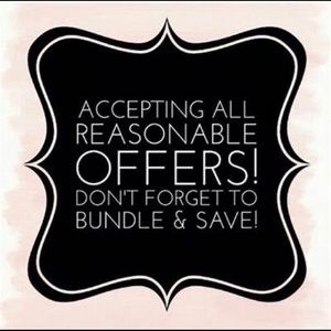 Accepting Reasonable Offers - Bundle and Save!